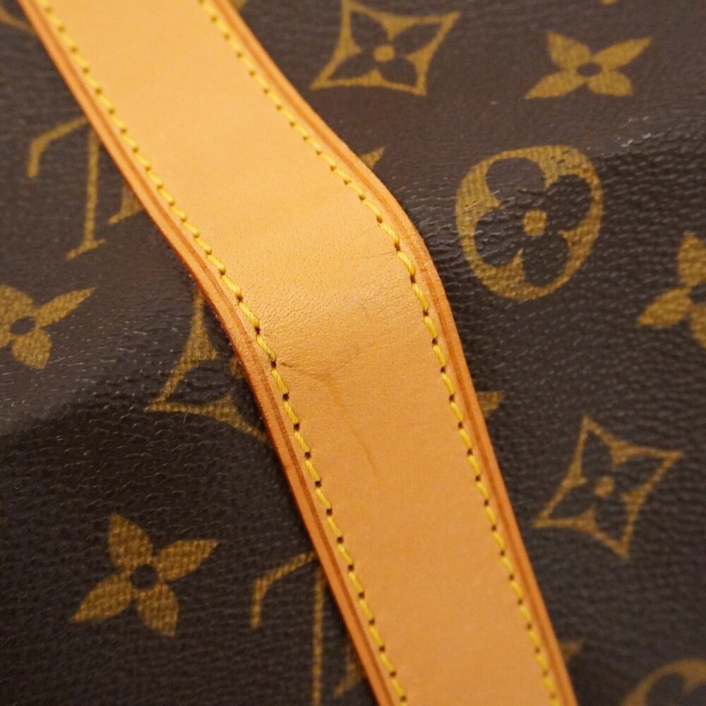LOUIS VUITTON Brown Monogram Keepall 55 Boston Bag - Picture 8 of 11